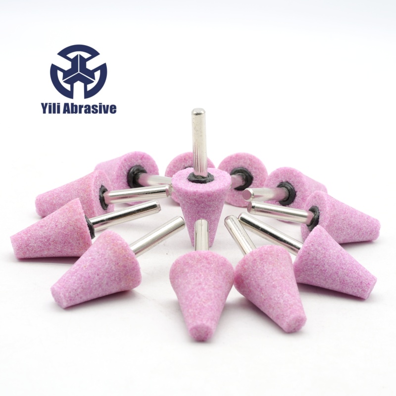 Puntas montadas de aluminio rosa A2-25*31*6MM 46# PA