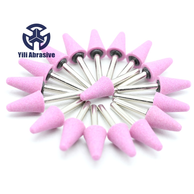 Puntas montadas de aluminio rosa A5 - 19 x 28 x 6 mm